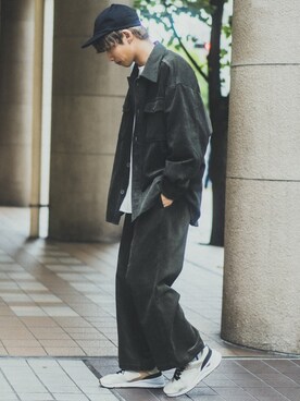 「epnok（エプノック）のアイテム（ジャケット/アウター）」を使った、Ryotaさん（メンズ・176cm）の秋コーディネート