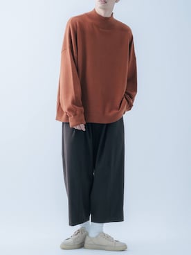 「epnok（エプノック）のアイテム（ニット/セーター）」を使った、Ryotaさん（メンズ・176cm）の冬コーディネート