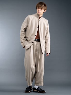 「epnok（エプノック）のアイテム（ジャケット/アウター）」を使った、Ryotaさん（メンズ・176cm）の冬コーディネート