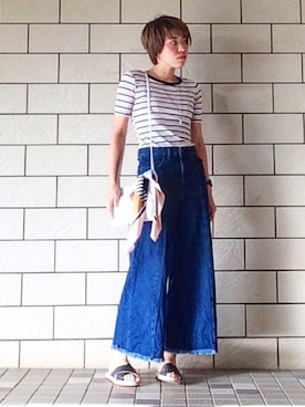 「FOREVER 21」｜「アイテム（財布/小物）」を使った、さこさん（レディース・162cm）の秋コーディネート