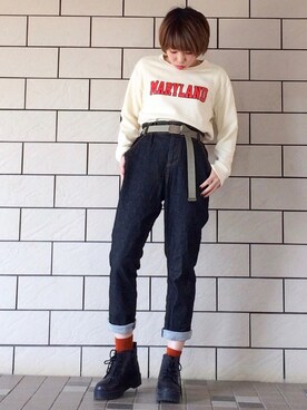 さこさん（レディース・162cm）の春コーディネート