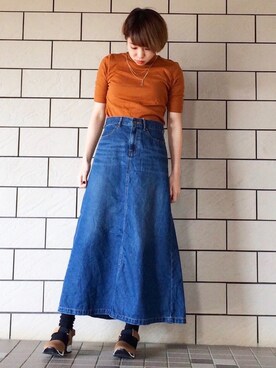 「ハイテクスニーカー」｜さこさん（レディース・162cm・20代）の春コーディネート
