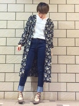 「スプリングSENSEOFPLACE」｜さこさん（レディース・162cm）の春コーディネート
