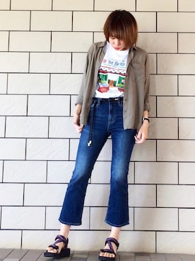 さこさん（レディース・162cm）の夏コーディネート