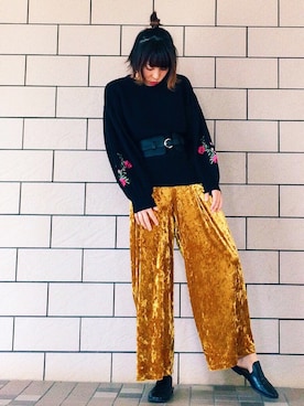 「アイテム（その他シューズ）」を使った、さこさん（レディース・162cm・20代）の秋コーディネート