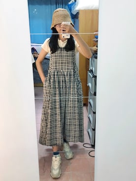 「polo shirts」｜GREEN GREEN🇹🇼さん（レディース・162cm）の秋コーディネート