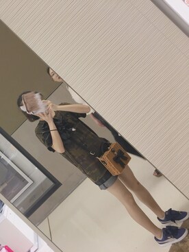 「PUMA(プーマ)のアイテム(アクセサリー)」を使った、Yimmyさん(レディース・167cm)の夏コーディネート