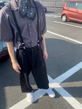 「REPIDO（リピード）のアイテム」を使った、はるさん（メンズ・176cm）の夏コーディネート