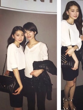 「BALENCIAGA」｜「アイテム（パンプス）」を使った、Chisato さん（レディース・166cm）の春コーディネート