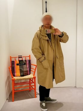 「MARNI」｜「アイテム（その他アウター）」を使った、KEITAさん（メンズ・173cm）の春コーディネート