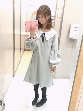 「メゾンドフルールプチローブ」｜るなさん（レディース・151cm）の秋コーディネート