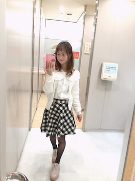 「アプレジュール」｜「アイテム（その他シューズ）」を使った、るなさん（レディース・151cm）の春コーディネート
