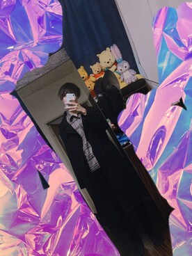 「INTER FACTORY（インターファクトリー）のWEARISTA tai × INTER FACTORY　パーツレスオーバーサイズトレンチコート（トレンチコート）」を使った、湊さん（メンズ・184cm）の秋コーディネート