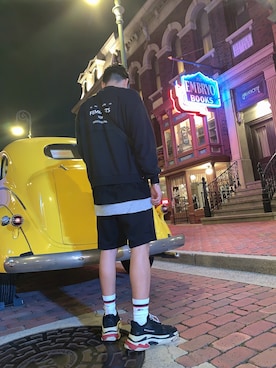 「fog（フォグ）のアイテム（パンツ）」を使った、ryota_horiさん（メンズ・176cm）の夏コーディネート