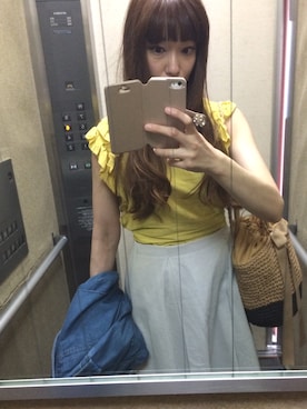 「BORNY（ボルニー）のアイテム（トップス）」を使った、hiromiさん（レディース・153cm）の冬コーディネート