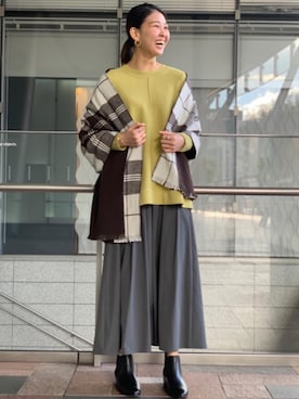 ogaさん（レディース・168cm）の冬コーディネート