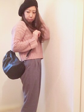 om! :)さん（レディース・171cm）の冬コーディネート