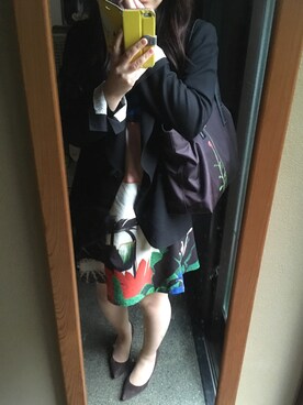 「Paul Smith（ポールスミス）のアイテム（ワンピース/ドレス）」を使った、Seikoさん（レディース・152cm）の春コーディネート