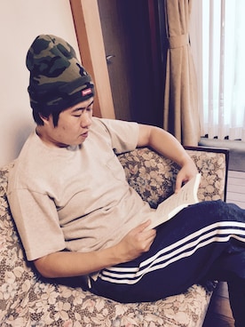 EI-SUKEさん（メンズ・180cm）の夏コーディネート