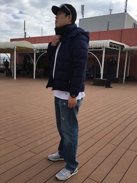 EI-SUKEさん（メンズ・180cm）の冬コーディネート