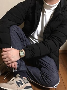 EI-SUKEさん（メンズ・180cm）の冬コーディネート