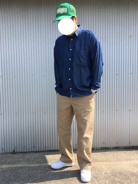 EI-SUKEさん（メンズ・180cm）の春コーディネート