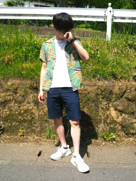 yamamaruさん（メンズ・170cm）の夏コーディネート