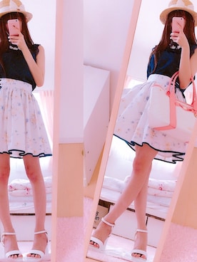 「one way（ワンウェイ）のアイテム（シューズ）」を使った、SENAさん（レディース・158cm）の秋コーディネート