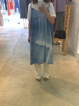 「Jens（イェンス）のアイテム」を使った、JINさん（レディース・150cm）の夏コーディネート