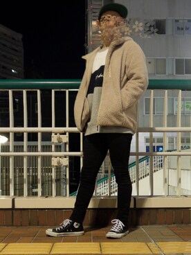 なーかわさん（メンズ・165cm）の冬コーディネート