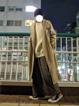 なーかわさん（メンズ・165cm）の冬コーディネート