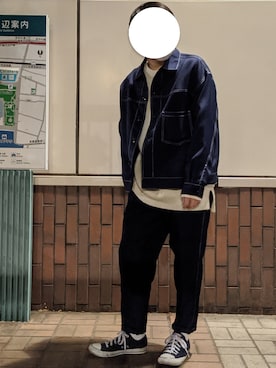 なーかわさん（メンズ・165cm）の春コーディネート