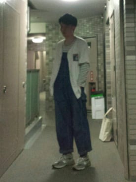 「nb993」｜かとそさん（メンズ・183cm）の春コーディネート