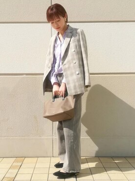 「一押しのアウタースタイル」｜yuuさん（レディース・166cm）の冬コーディネート