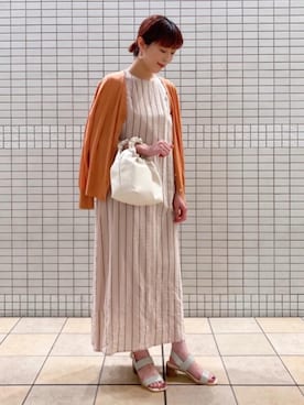 「【全社タグに統合】Relax」｜yuuさん（レディース・166cm）の春コーディネート