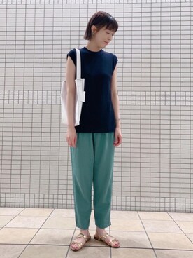 「【全社タグに統合】Relax」｜yuuさん（レディース・166cm）の春コーディネート