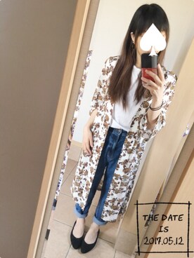 S*さん（レディース・149cm）の春コーディネート