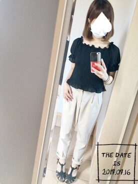 S*さん（レディース・149cm）の夏コーディネート