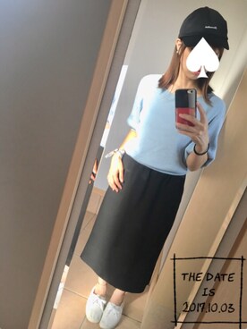 S*さん（レディース・149cm）の秋コーディネート