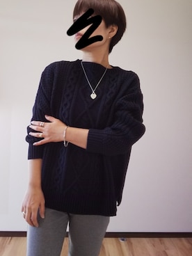 r。さん(レディース・157cm)の冬コーディネート