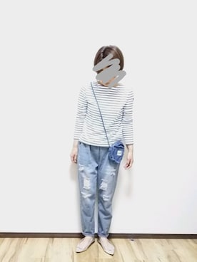 r。さん（レディース・157cm）の春コーディネート