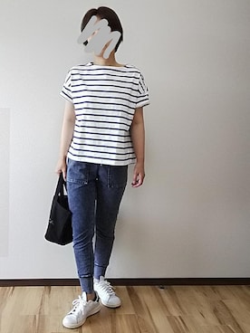 r。さん(レディース・157cm)の春コーディネート