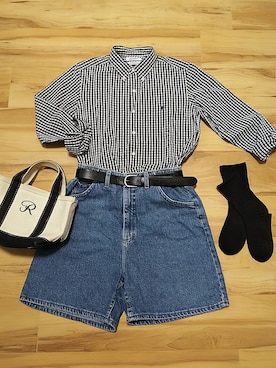 r。さん(レディース・157cm)の夏コーディネート