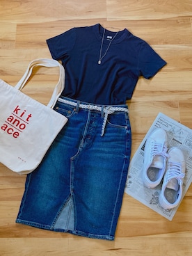 r。さん（レディース・157cm）の夏コーディネート