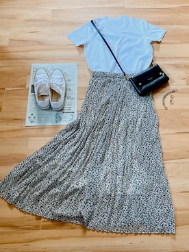 r。さん（レディース・157cm）の夏コーディネート