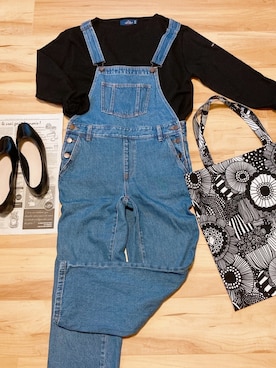 「秋のマイ旬スタイル」｜「アイテム（バレエシューズ）」を使った、r。さん（レディース・157cm）の秋コーディネート