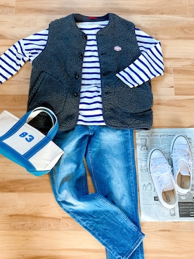 r。さん（レディース・157cm）の秋コーディネート