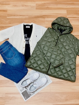 r。さん（レディース・157cm）の冬コーディネート