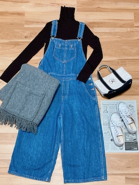 r。さん（レディース・157cm）の冬コーディネート