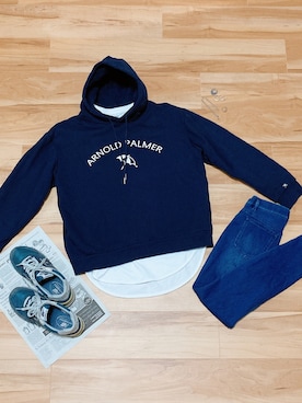 r。さん（レディース・157cm）の冬コーディネート